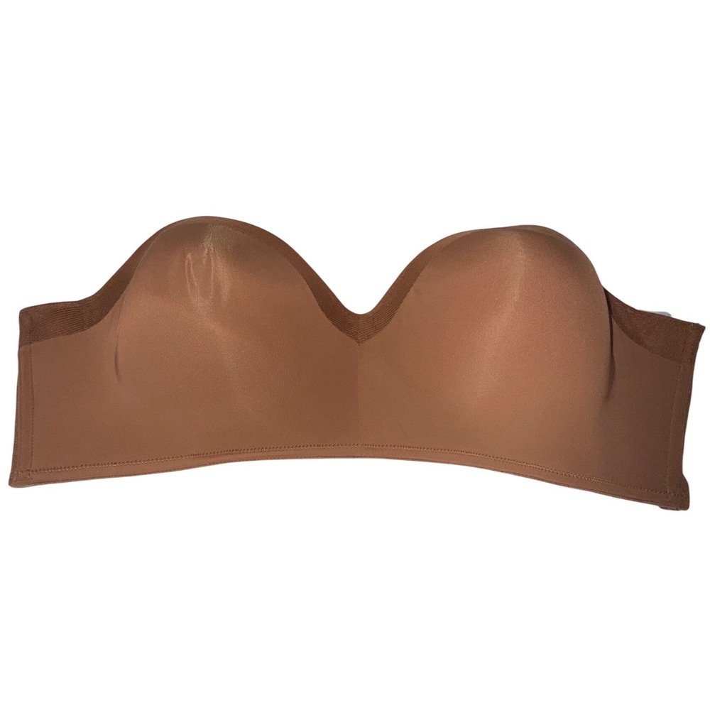 Lively 32213 Strapless Multiway Bra 38DD Espresso Brown Wireless NWT